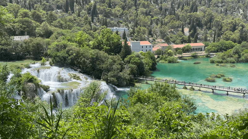 Picture of the Krka river.